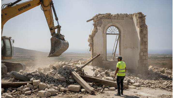 Karavas officials condemn destruction of cultural heritage