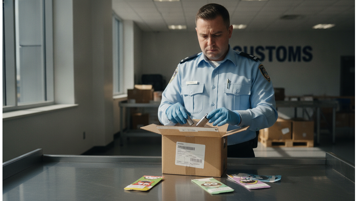 Customs find 48 THC vapes hidden in package declared as children’s toys