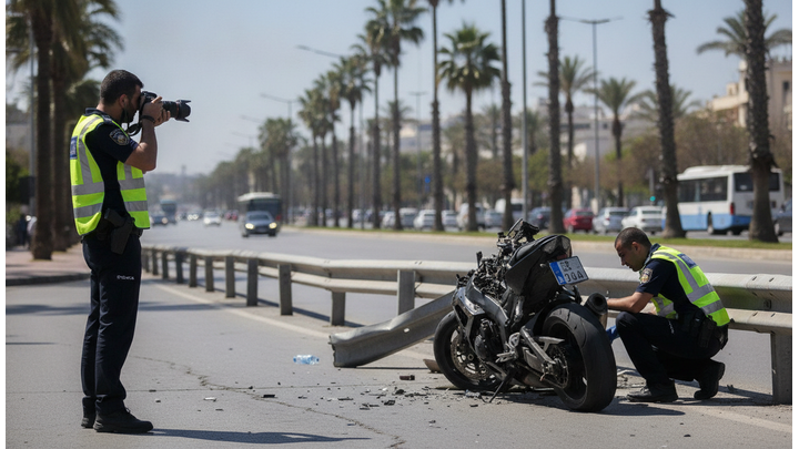 Motorcyclist arrested after police chase in Larnaca