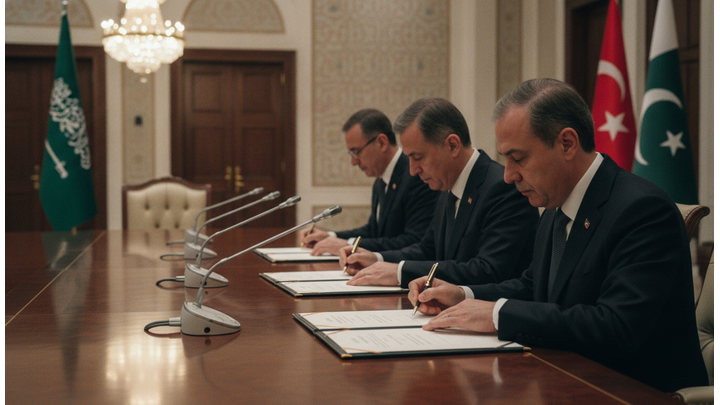 Saudi Arabia, Türkiye and Pakistan sign the Makkah Joint Defense Agreement