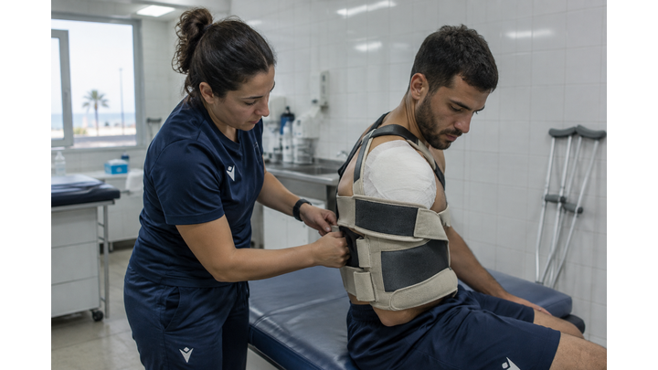 Giannoulis: 'Back at it' and the countdown for his return