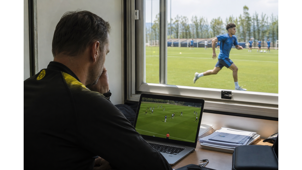 Borussia Dortmund identifies Giannis Konstantelias as a potential transfer target
