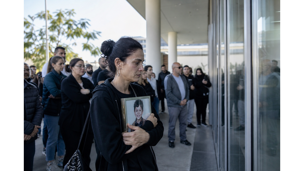 Διαμαρτυρία στο Γενικό Νοσοκομείο Λεμεσού για τον εγκεφαλικό θάνατο τετράχρονου