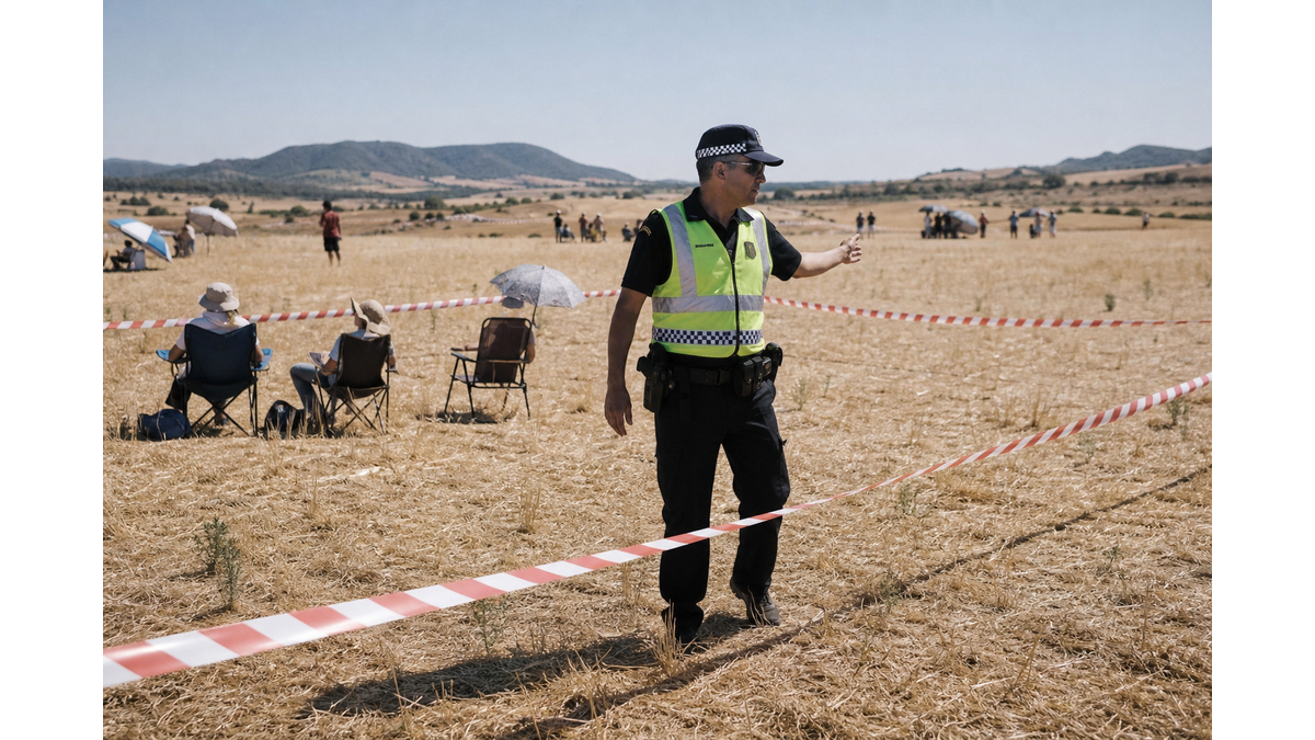 Solar eclipse in Spain: 35,000 police on the streets due to fire fears