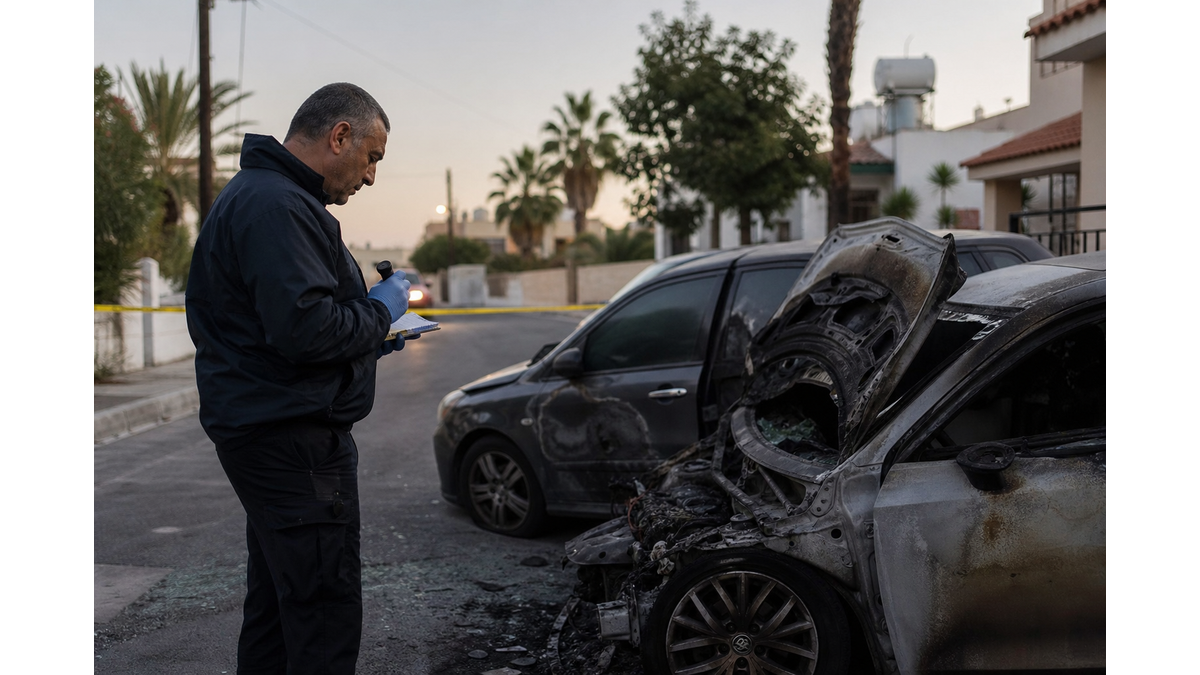Explosion damages vehicles in Paphos