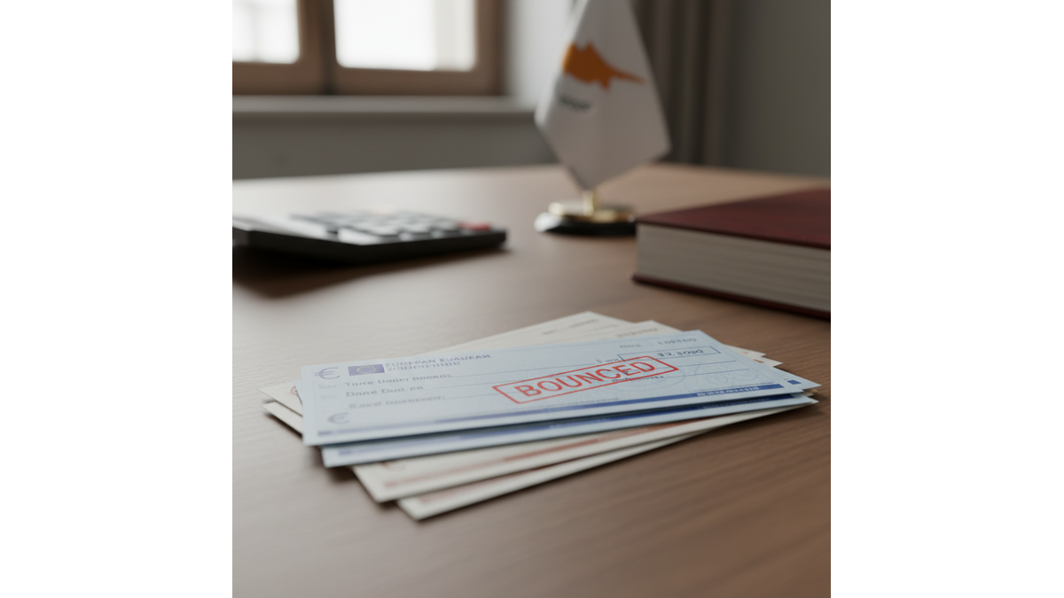 Decline in bounced checks recorded in Cyprus during July 2026