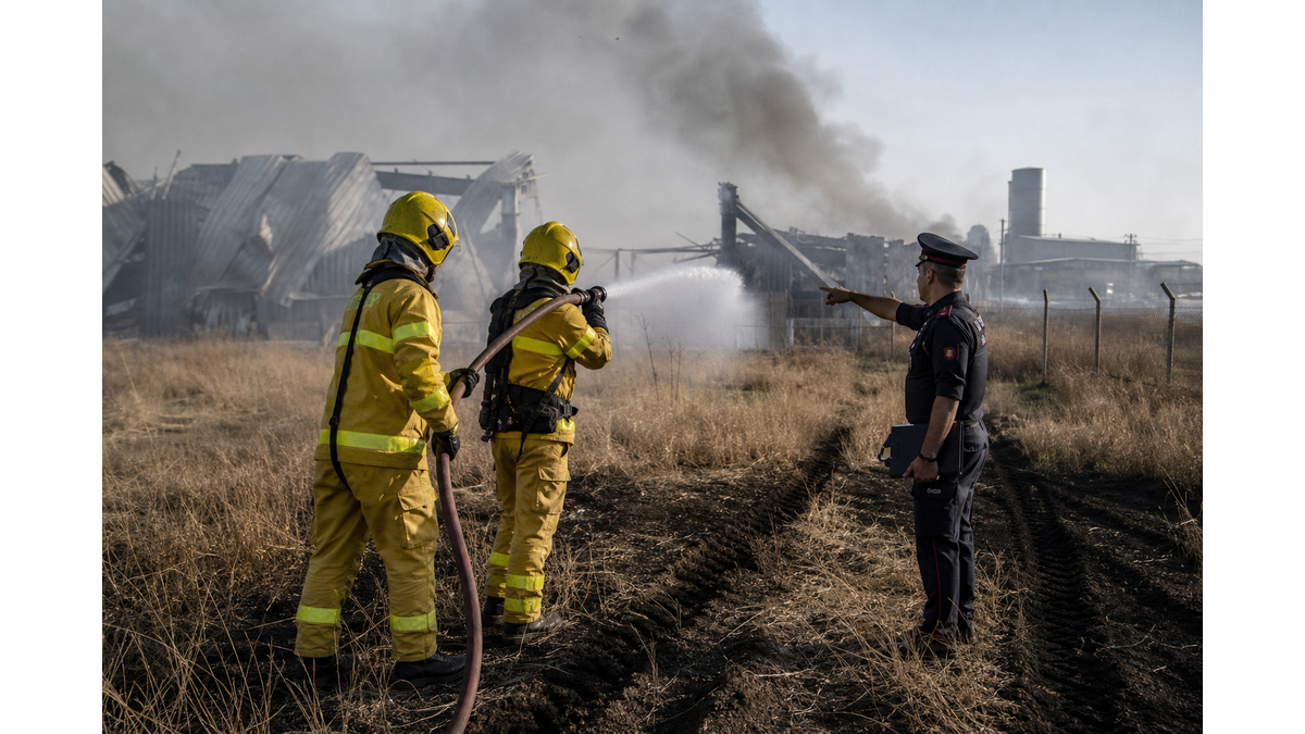 Massive explosion reported at Knds Ammo Italy munitions factory near Rome