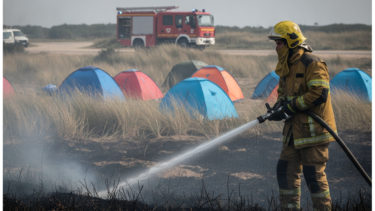 Record-breaking wildfire spreads across Belgium's High Fens