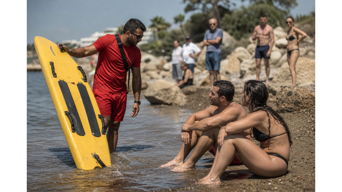 Lifeguards rescue couple near Limassol zoo