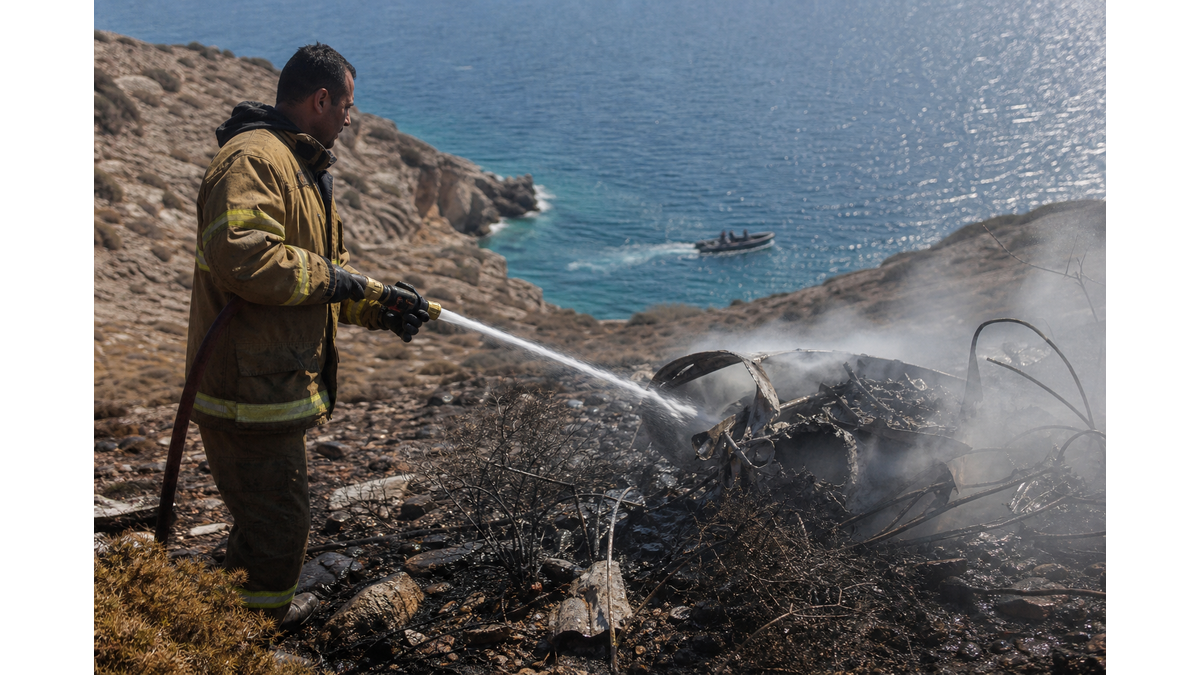 Ιδιωτικό ελικόπτερο συνετρίβη στη Σίφνο