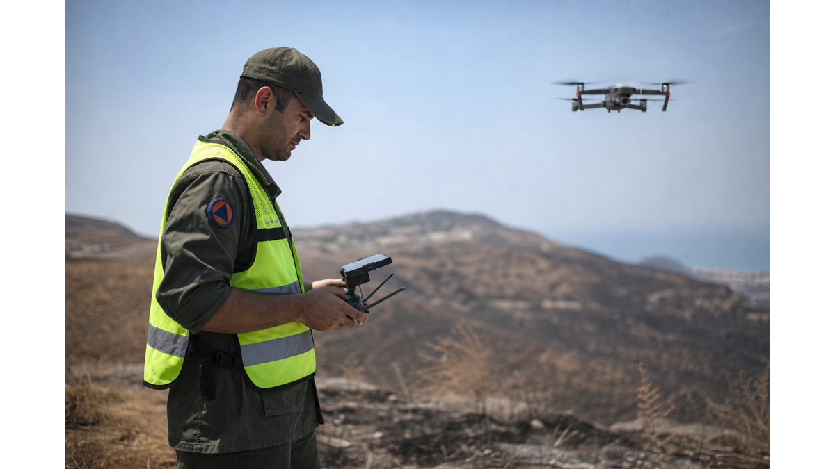 Cyprus Civil Defense maintains high readiness for wildfire response