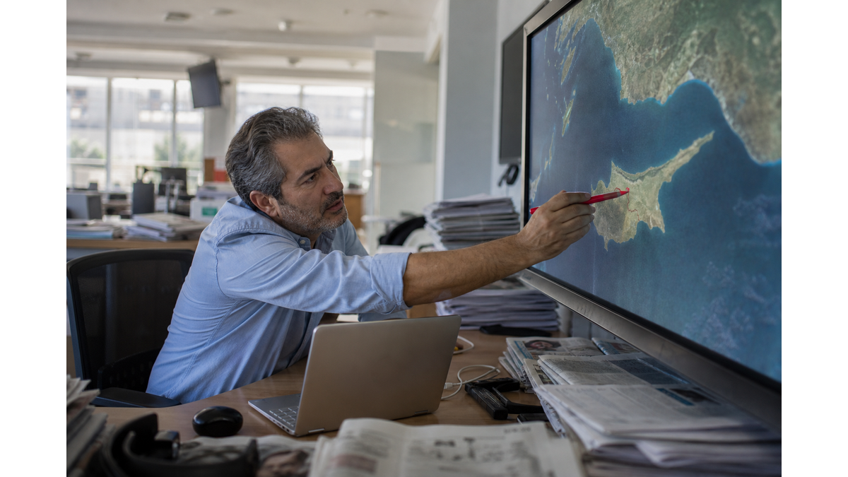 Turkish newspaper claims US CENTCOM map supports two-state solution in Cyprus