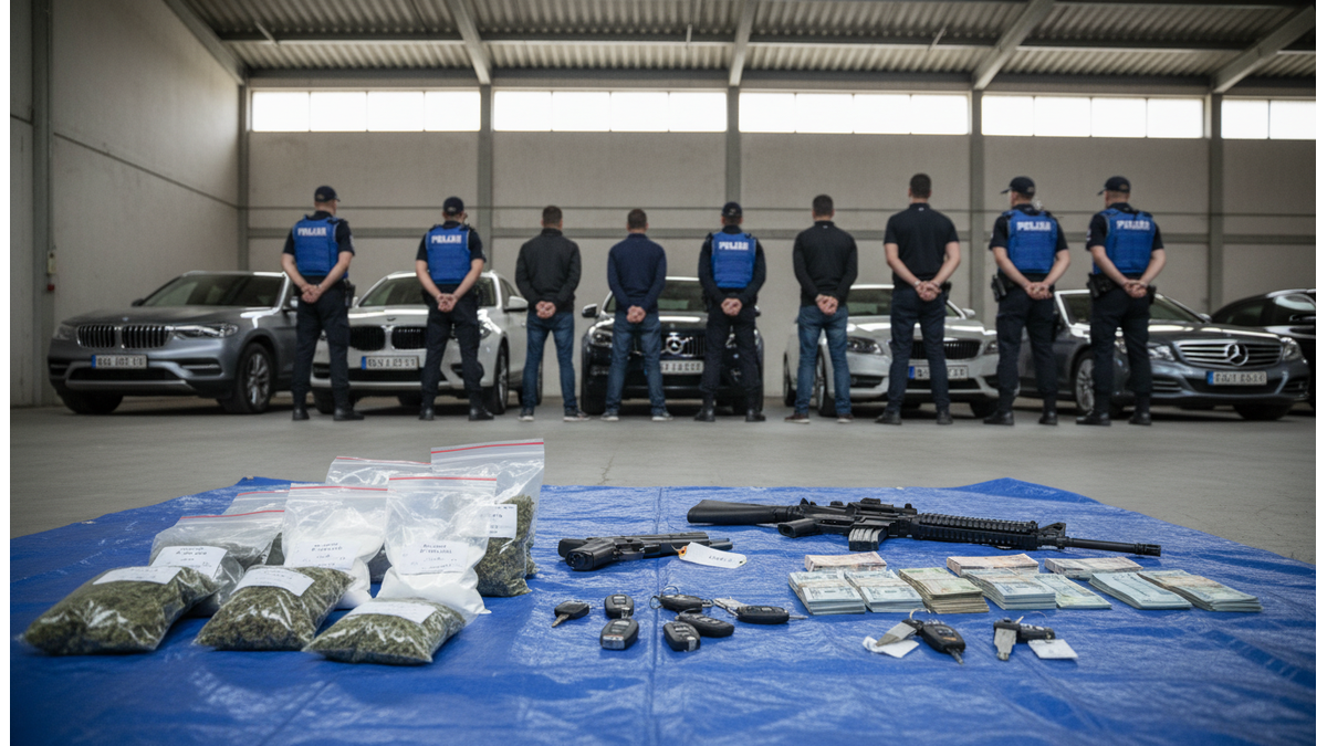 Three arrested following Larnaca drug operation and police chase