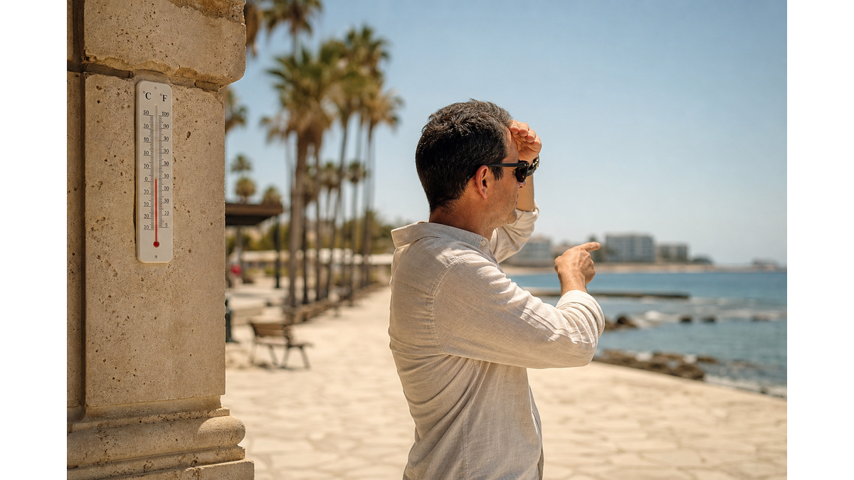 Weather report for Cyprus: August 21-23, 2026