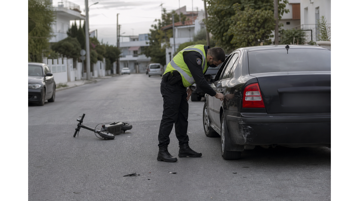 Fourteen-year-old injured in electric scooter accident in Trachoni