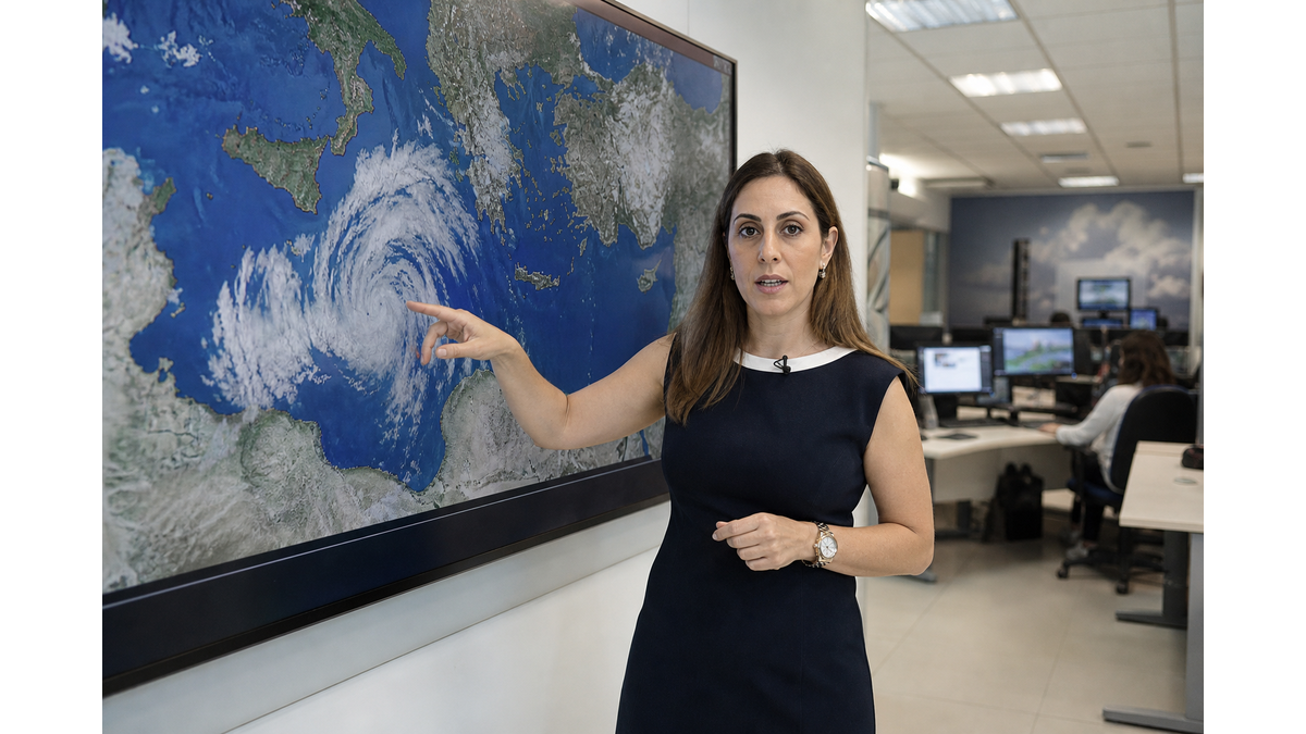 Weather report for Cyprus for August 23 and 24, 2026