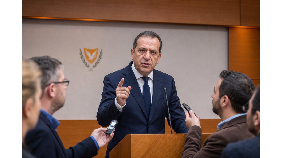 Averof Neofytou's public intervention on the Cyprus problem