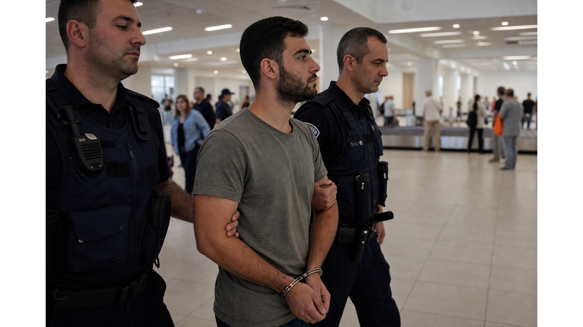 28-year-old man arrested at Larnaca airport for online banking fraud