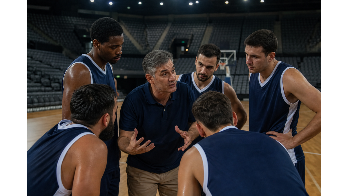 Cyprus men's basketball team concludes friendly series against Greece