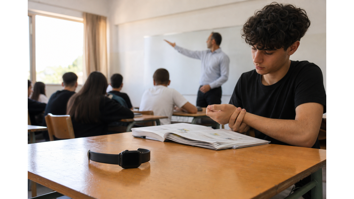 Cyprus expands ban on mobile devices in schools to include smartwatches