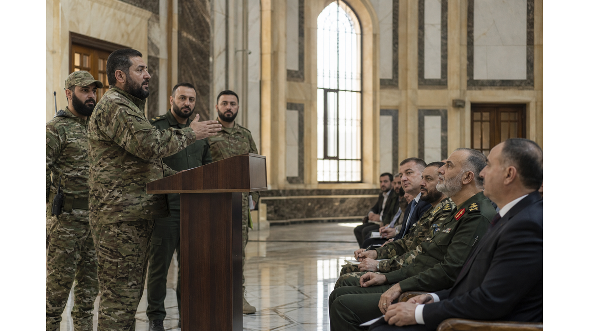 Syrian Democratic Forces officially announce their dissolution in Damascus