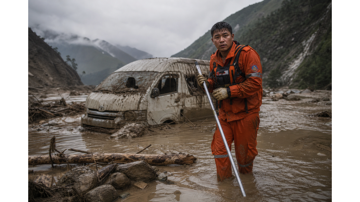 Flash floods and landslides strike Nepal and Tibet
