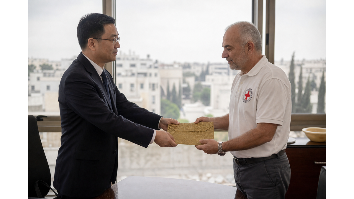 China donates 6,000 euros to the Committee on Missing Persons in Cyprus