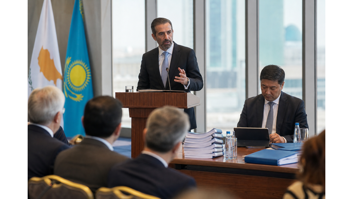 Cypriot president's official visit to Kazakhstan strengthens bilateral ties