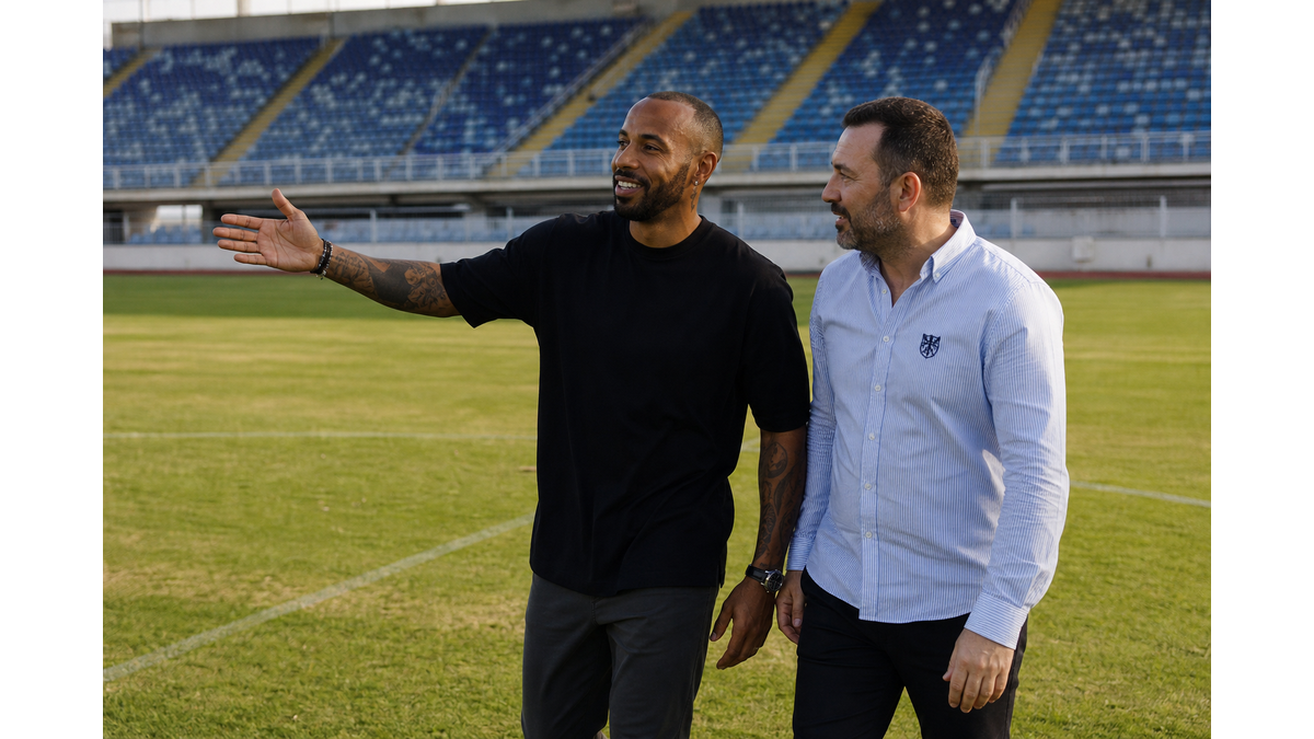 Anorthosis legend Mike Obiku returns to Freedom Antonis Papadopoulos stadium