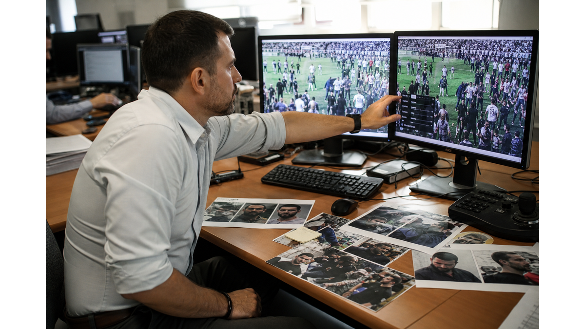 Police search for suspects in Nea Salamina team event violence