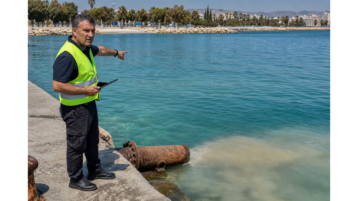Общественное беспокойство из-за качества морской воды в Лимасоле