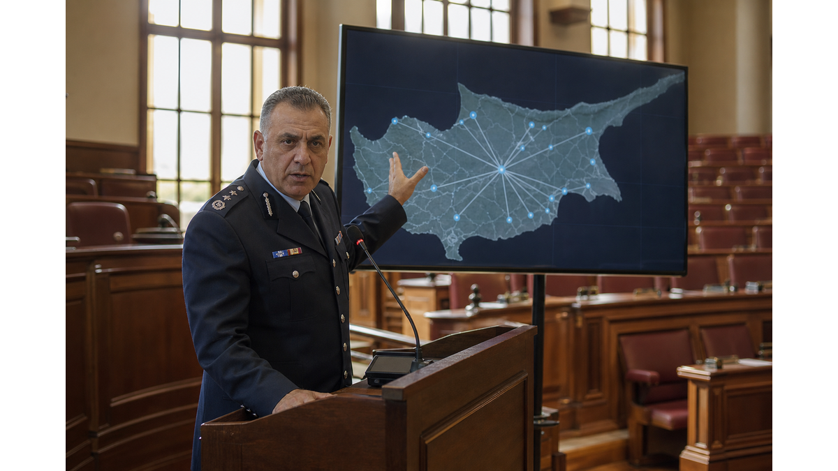 Chief of Police presents modernization plan for organized crime combat in Cyprus