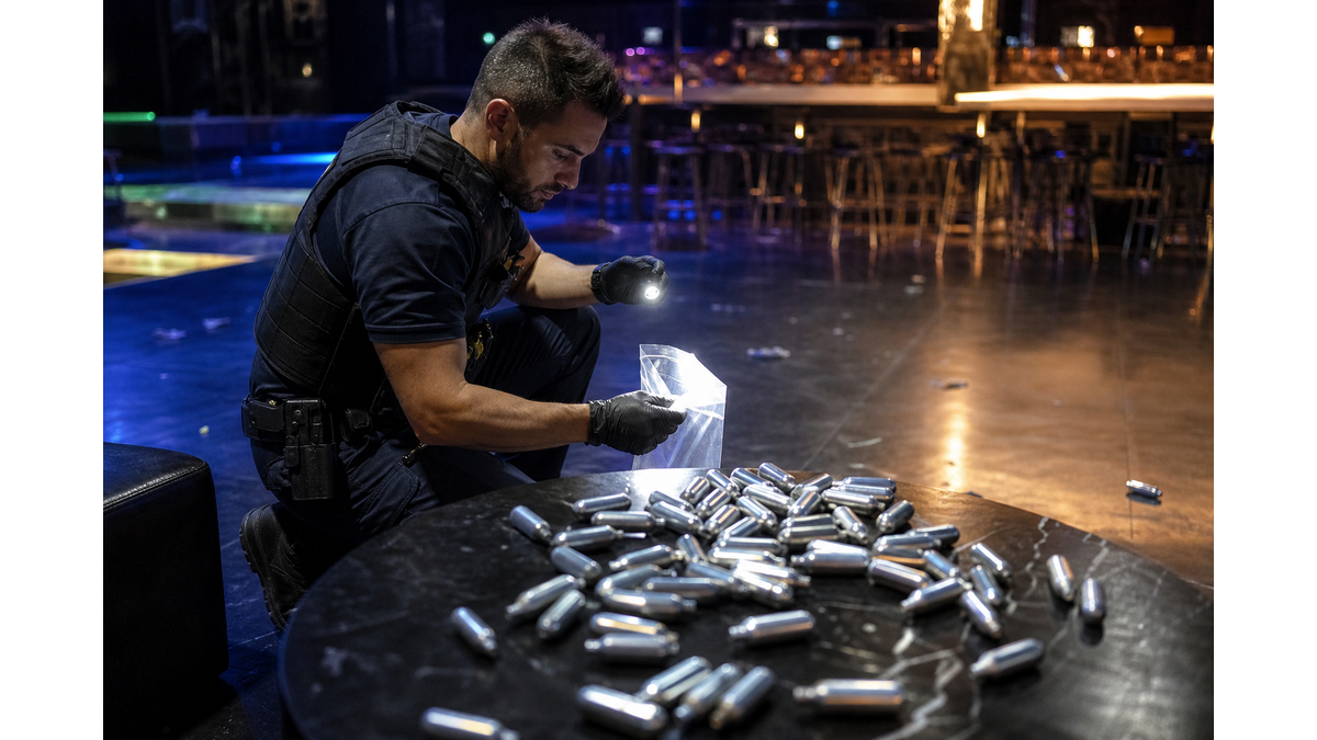 Police seize laughing gas and cocaine in Famagusta district operations