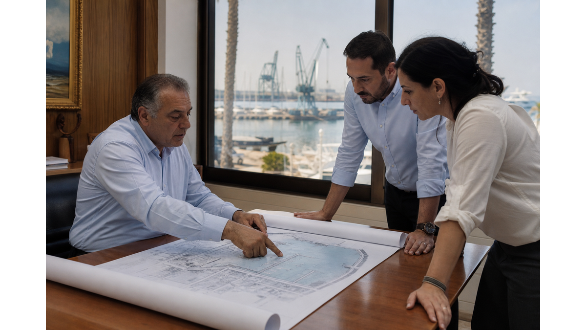 Local authorities push to accelerate Larnaca port and marina project