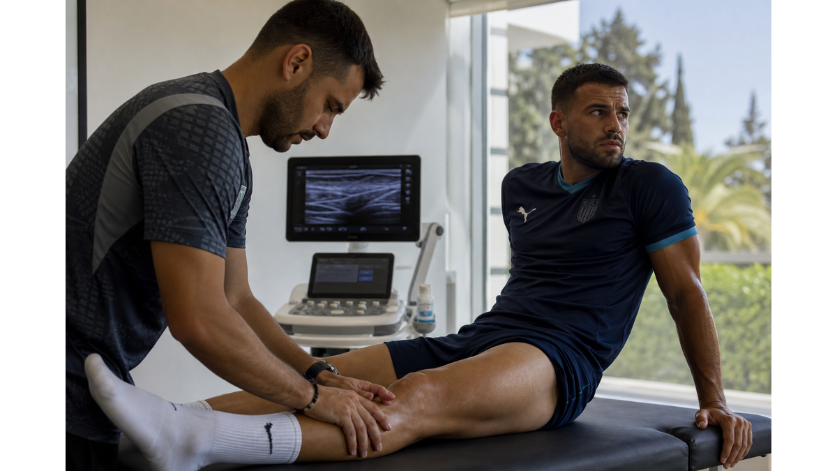 Olympiacos defender Lorenzo Pirola sidelined with muscle injury