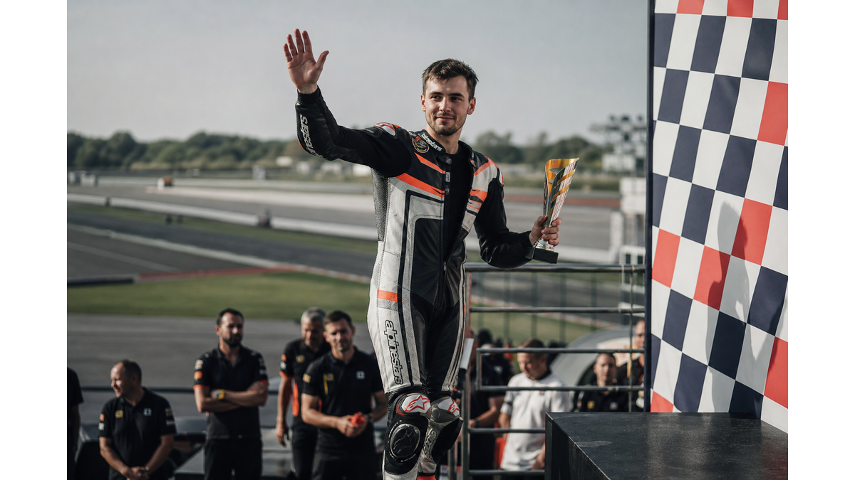 Cypriot rider Andreas Iakovou achieves historic success in Slovakia