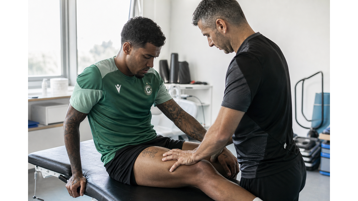 AEK defender Enric Saborit injury update