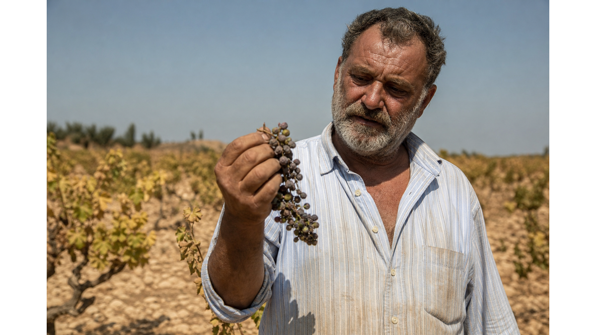 Cyprus grape production faces critical decline due to heat and disease