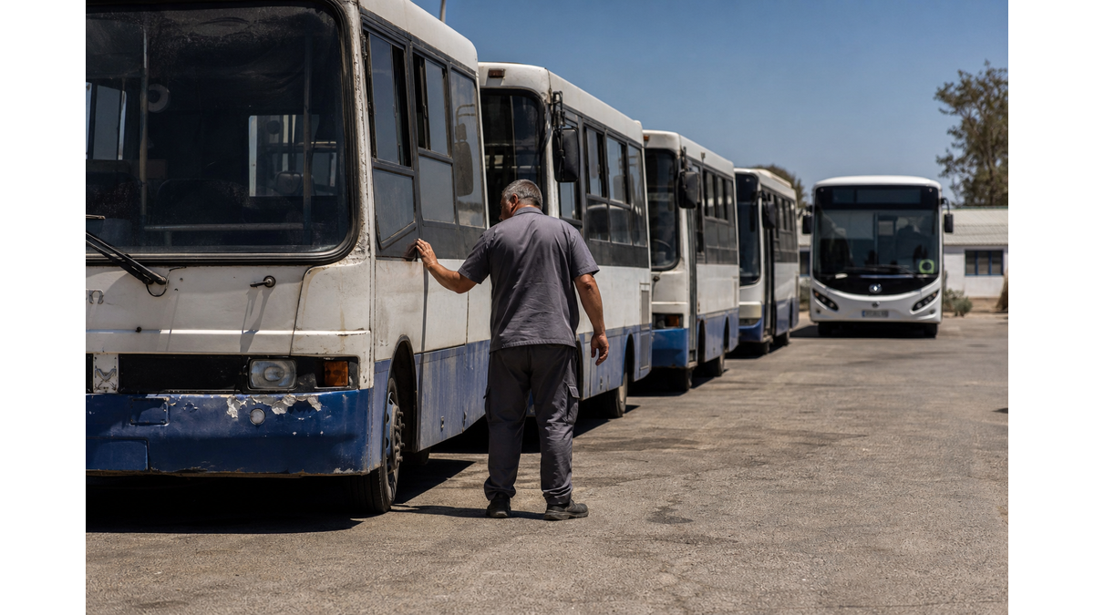 Audit office highlights failure to update bus fleet in Paphos