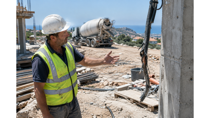Fatal workplace accident at construction site in Peyia