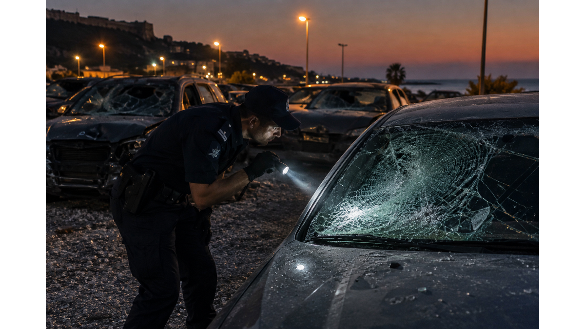 Vandalism reported on 13 vehicles in Ayia Napa parking lot