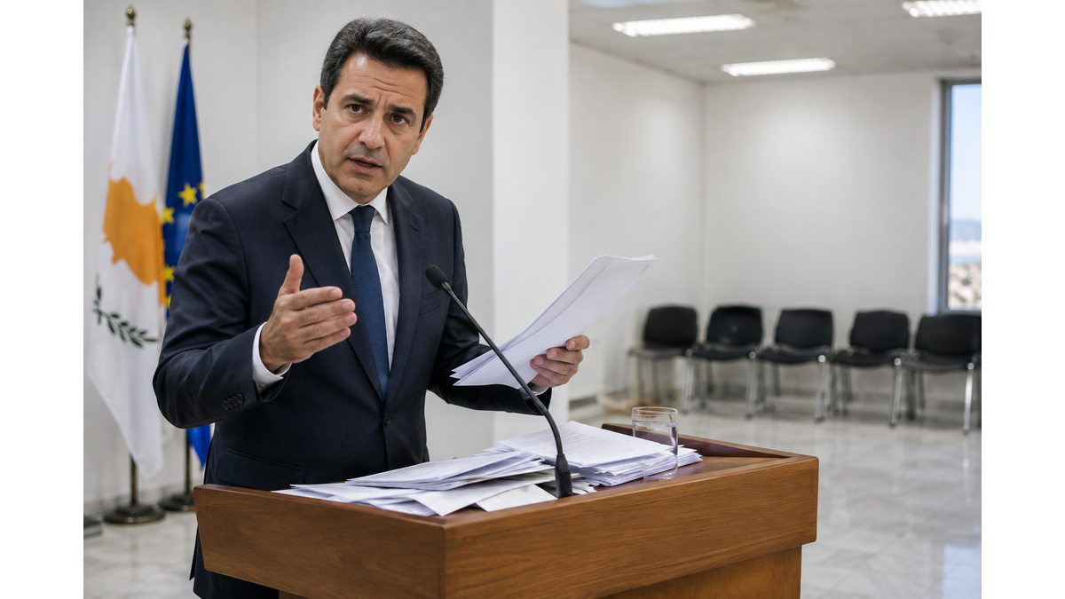 Democratic Rally reacts to appointment of Nikos Tornaritis as presidential envoy