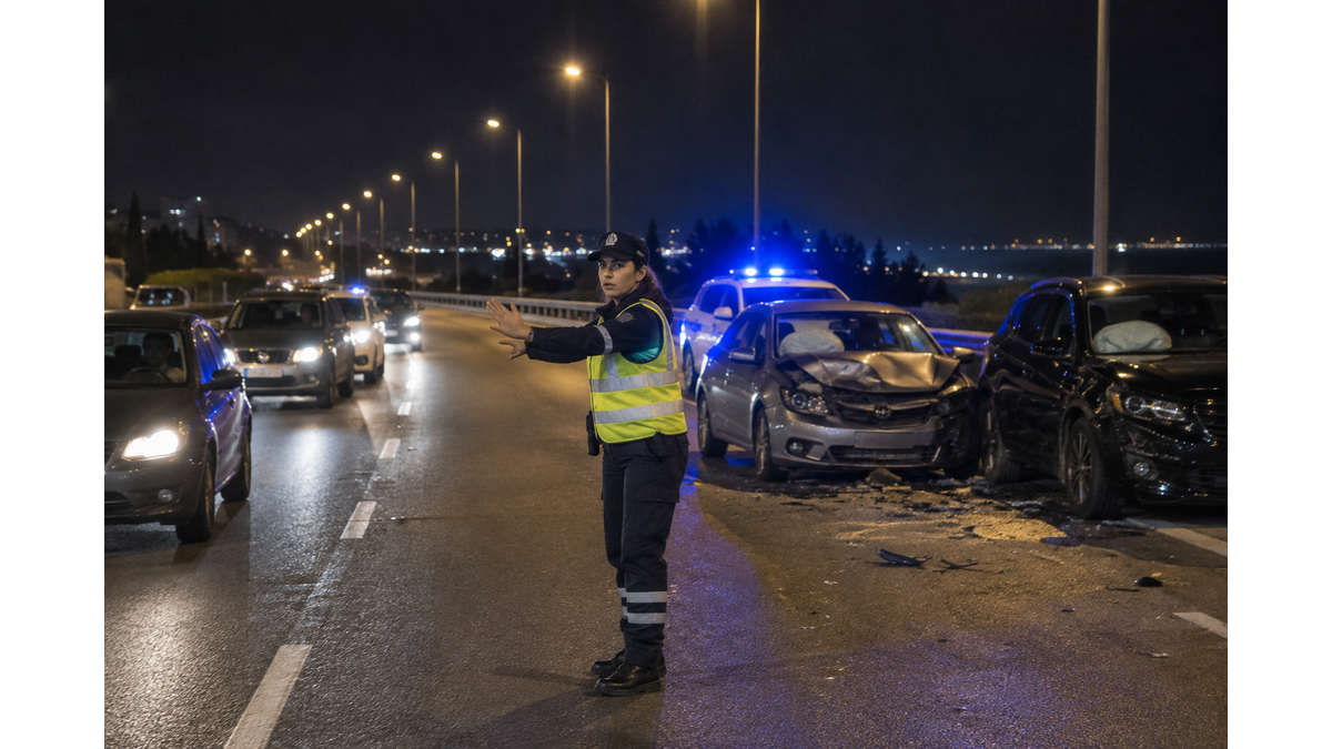 Traffic disruptions reported on Cyprus highways due to road accidents