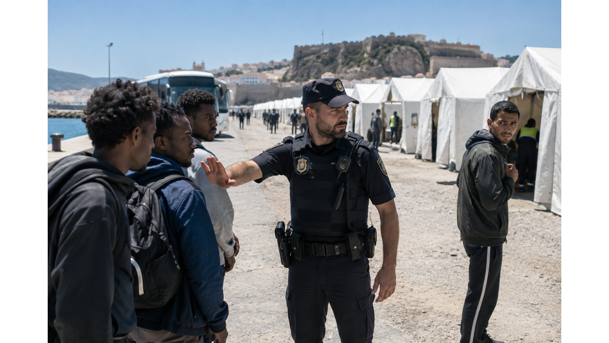Ισπανία: Άρχισε η μεταφορά μεταναστών από παραλίες της Θέουτα σε καταυλισμό