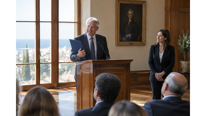 OPEK awards Yannos Kranidiotis prize to Chrysostomos Perikleous and Chara Makrygianni