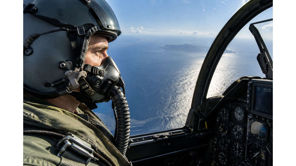 Turkish Air Force conducts training exercises south of Cyprus