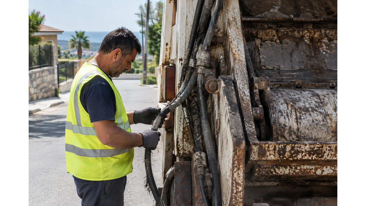 Unions warn over aging garbage truck fleet after accidents in Cyprus