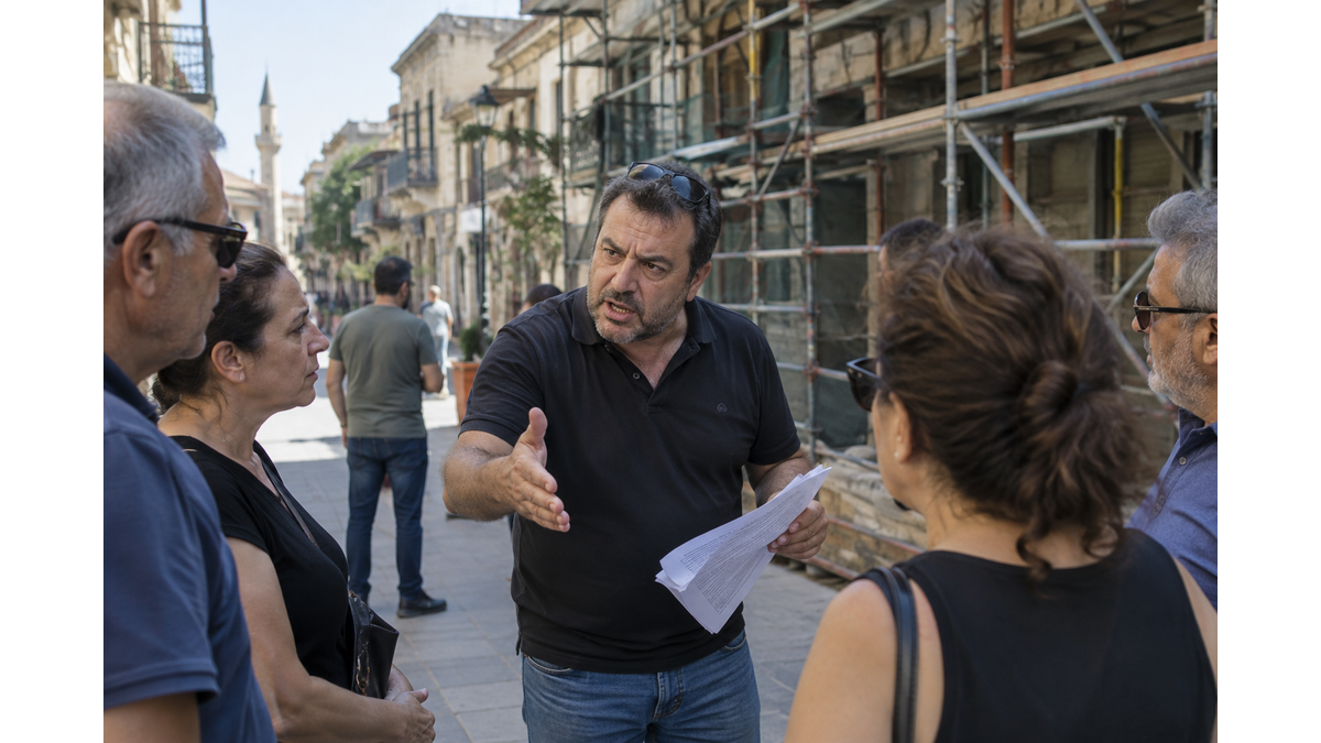Nicosia shopkeepers demand resignation of Mayor Charalambos Prountzos