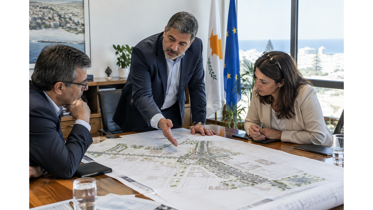 Nicosia unveils revitalization plans for Makariou Avenue and industrial areas