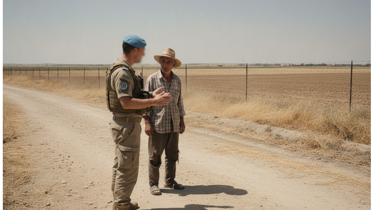 Tensions rise in the buffer zone near Deneia
